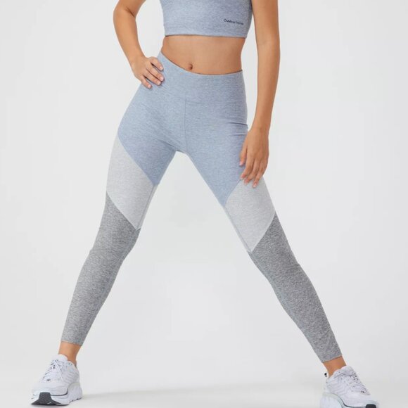 Outdoor Voices Pants - Outdoor Voices 7/8 Springs Color Block Athletic Leggings Size XS